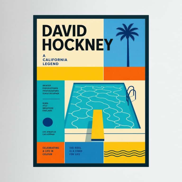David Hockney Ltd Edition Print