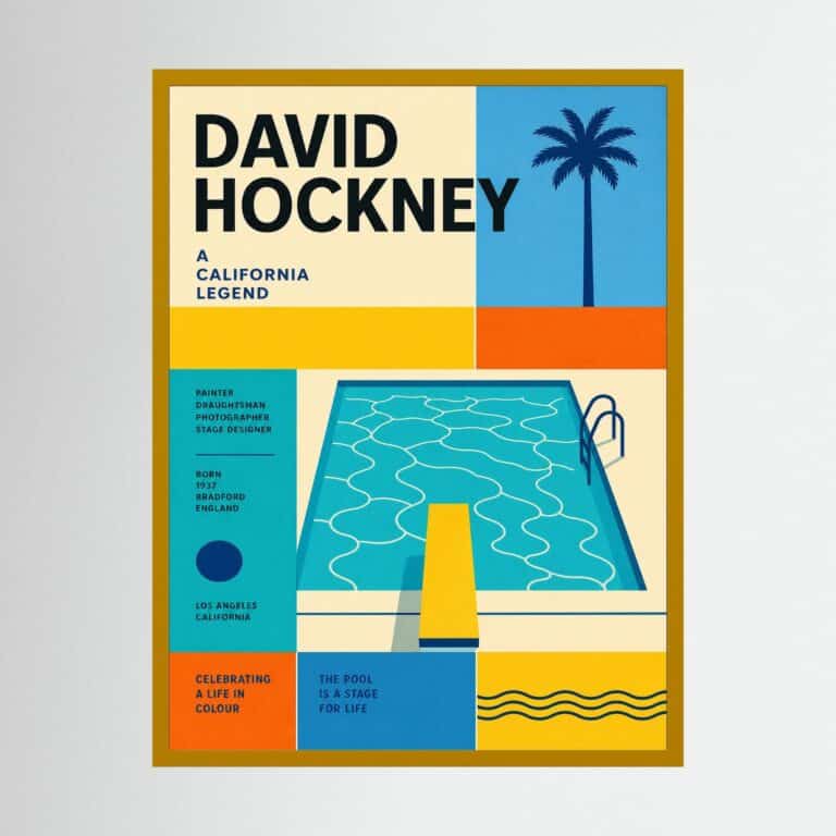 David Hockney Ltd Edition Print