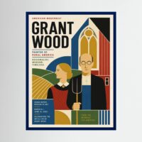 Grant Wood Ltd Edition Print