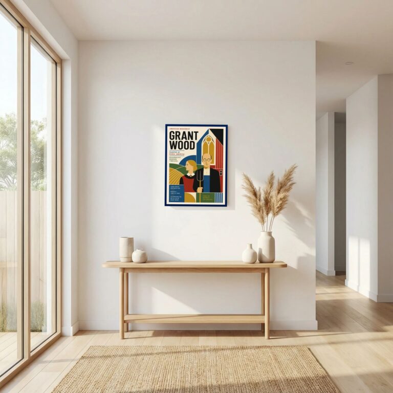 Grant Wood Ltd Edition Print
