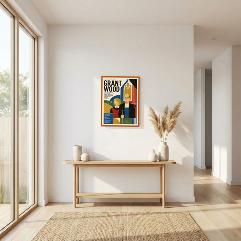 Grant Wood Ltd Edition Print