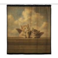 Celestial Kittens Shower Curtain