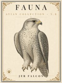 FAUNA No. 8 - Jer Falcon Vintage Canvas