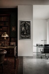 Dr. Jekyll and Mr. Hyde - Vintage Horror Canvas Print - 24x36