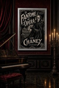 The Phantom of the Opera - Vintage Horror Canvas Print - 24x36